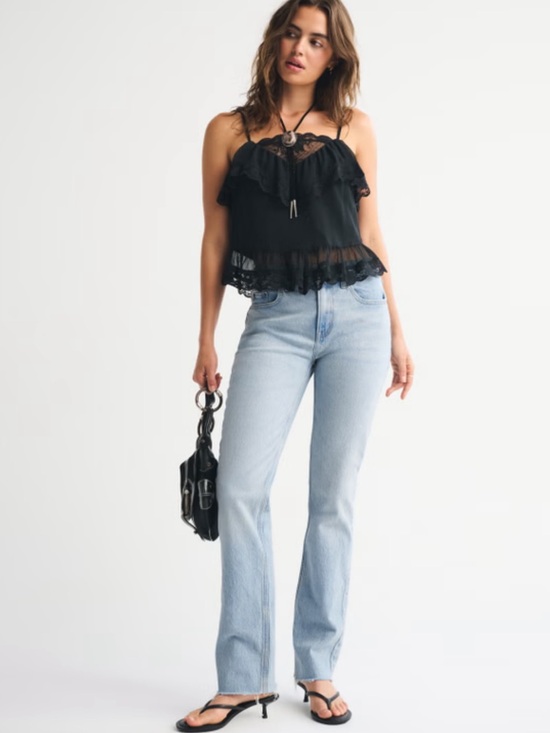 Abercrombie & Fitch Denim - Abercrombie & Fitch size 27 the 90s straight ultra high rise Jeans